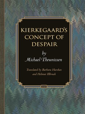 cover image of Kierkegaard's Concept of Despair